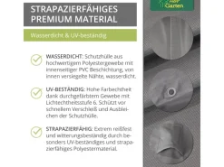 Mehr Garten Sessel^Premium Schutzhülle für Loungesessel 100 x 100 x 80 cm