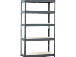 Metallregale|Holzregale^Metall-Schwerlastregal HEAVY Pulverbeschichtet 180 cm x 90 cm x 45 cm