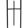 Metall-Ständer Toronto Ø 18 cm x 35 cm Schwarz