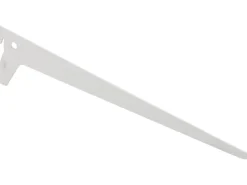 Wandregale|Regal Weiß^Metall-Winkelträger 1-reihig 30 cm Weiß