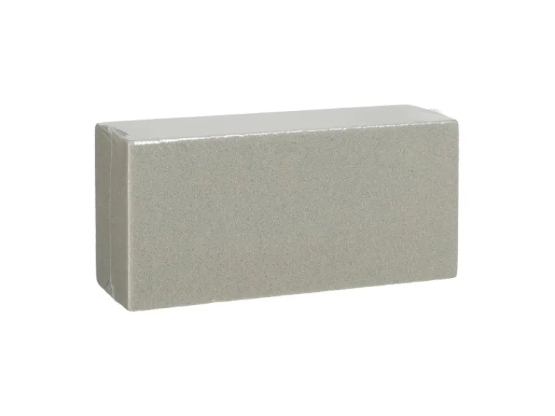 Mica Decorations Bastelzubehör^Steckschaum Trockenfloristik 23 cm x 11 cm x 8 cm Grau