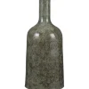 Mica Decorations Vase Oliver Rund in Flaschenform Ø 26 cm x 50 cm Grün