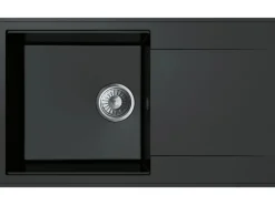 Schränke^Miló Einbauspüle Granitverbundstoff Palladio 86