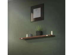 ML-Design Metallregale|Bücherregale^2 Stück Regalhalterung 20x4x14 cm aus Metall 8 Zoll L-Form