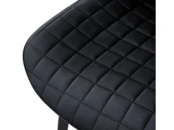 ML-Design Esszimmerstühle 6Er Set Sitzfläche aus Samt mit Rückenlehne