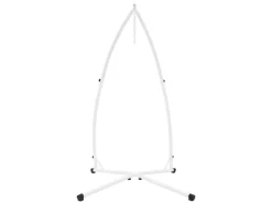 ML-Design Sessel^Hängesesselgestell Weiß 208 cm Belastung bis 120 kg Stahlrohr