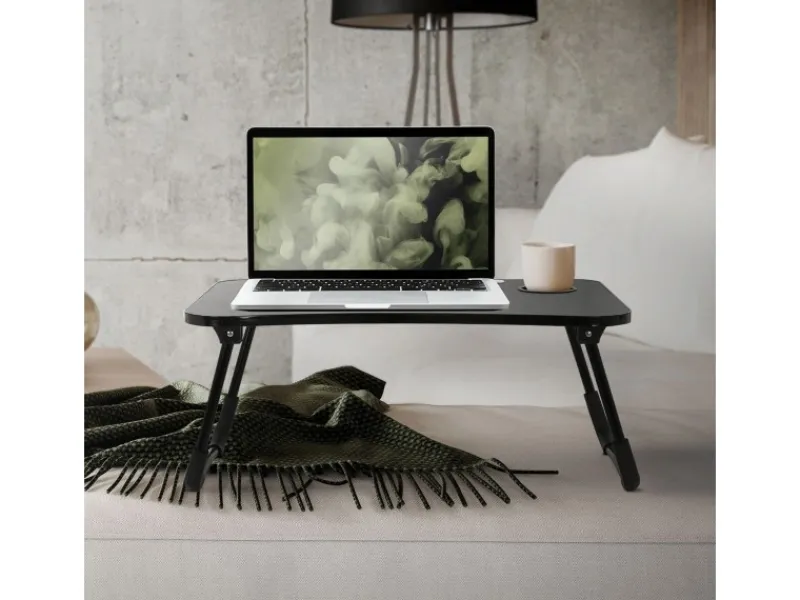 ML-Design Tische^Laptoptisch für Bett 60x40 cm Betttisch Klappbar