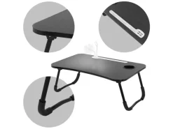 ML-Design Tische^Laptoptisch für Bett 60x40 cm Betttisch Klappbar