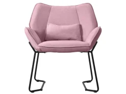 ML-Design Loungesessel mit Leinenbezug mit Armlehne und Rückenlehne