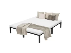 ML-Design Metallbett 160x200 cm Stahlrahmen mit Lattenrost Bettgestell