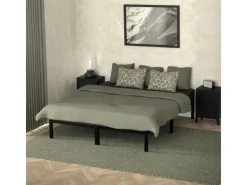 ML-Design Metallbett 160x200 cm Stahlrahmen mit Lattenrost Bettgestell