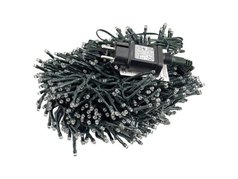 Mojawo 700er Cluster-Lichterkette LEDs Innen und Außen Warmweiß