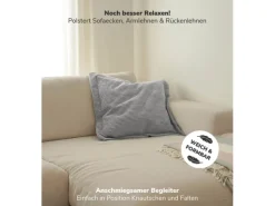 mokebo Sofakissen aus Cord Das Wölkchen Couchkissen oder Flatterkissen in