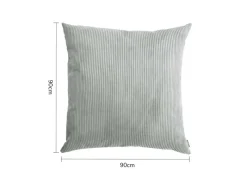 mokebo XXL Sofakissen Das Anschmiegsame Riesenkissen oder Kissen aus Cord in