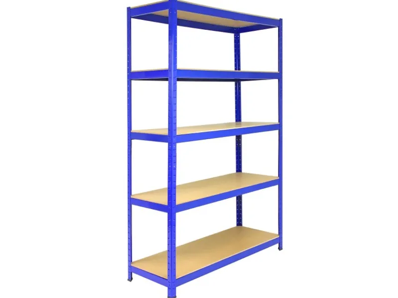 Monstershop 5 x T-Rax Lagerregale 180cm x 120cm x 45cm Blau