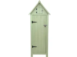 Monstershop Eckregale^Gartenschrank aus Holz Grün