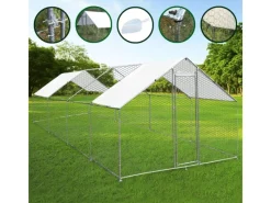 Monstershop Kleintierbedarf^Hühner Freilauf 4m x 8m x 2m