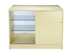 Monstershop Vitrinen^Titan Ladentheke und Verkaufstheke Ahorn