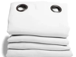 Moondream Lärmschutzvorhang mit Wärmeschutz Weiß 260 cm x 145 cm