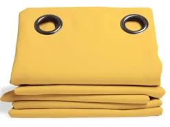 Moondream Türvorhänge|Vorhänge^Verdunkelungsvorhang Gelb 260 cm x 145 cm