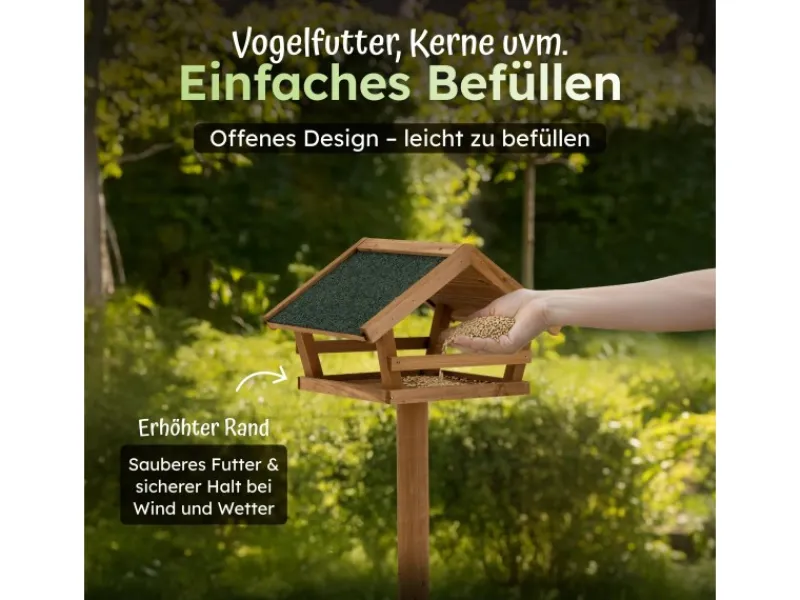 Moorland Vogelbedarf^VH3 Vogelhaus 37,5x27,5x101cm