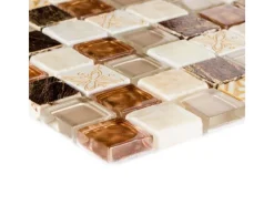 Mosaik^Mosaik Glas & Stein Maya Sun 30 cm x 30 cm