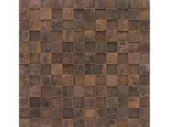 Mosaik Metall Kupfer 3D 30 cm x 30 cm