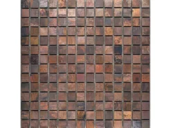 Mosaik^Mosaik Metall Kupfer 3D 30,8 cm x 30,8 cm