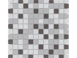 Mosaik^Mosaikmatte Keramik Antislip -Mix 33 cm x 33 cm