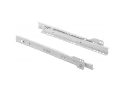 Kommode^MS Beschläge Rollenführung Weiss 500 mm Schubaldenschiene Auszug