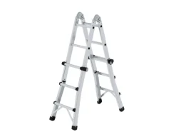 MUNK Gelenk-Teleskopleiter 4x3 Sprossen