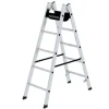 Klapptritte^MUNK Sprossenstehleiter 2x5 Sprossen