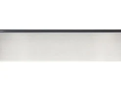 mydeco Gardinenstange für Gleiter Edelstahl-Optik 3,2 cm x 1,1 cm Länge 260 cm