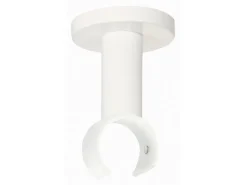 mydeco Gardinenstangen|Vorhänge^Gardinenstange-Deckenmontage Klassik Weiß Ø 2 cm