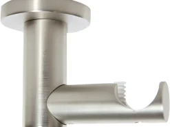 mydeco Vorhänge|Gardinen^Gardinenstange-Deckenmontage Urban Edelstahl-Optik Ø 2 cm