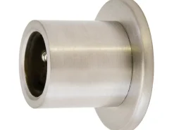 mydeco Gardinenstangen|Seilspanngarnituren^Wandhalterung-Gardinenstange Edelstahl-Optik Ø 1,6 cm