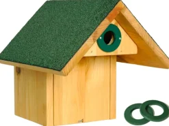 Dobar Vogelbedarf^Nistkasten Räuberschutz mit drei Lochgrößen