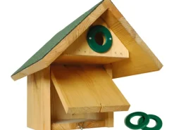 Dobar Vogelbedarf^Nistkasten Räuberschutz mit drei Lochgrößen