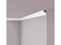 Zierprofile^NOEL & MARQUET NMC D NOMASTYL Eckleiste Zierleiste Stuckleiste 2 m 200 cm x 4,2 cm x 4,9 cm Weiß