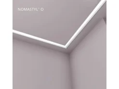 NOEL & MARQUET NMC O NOMASTYL Eckleiste Zierleiste Stuckleiste 2 m 200 cm x 2 cm x 4 cm Weiß