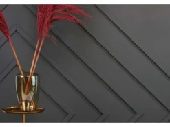 Zierprofile^NOEL & MARQUET NMC WD5 WALLSTYL Wand- und Friesleiste Zierleiste Stuckleiste 2 m 200 cm x 1 cm x 3,8 cm Weiß