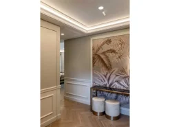 Zierprofile^NOEL & MARQUET NMC WL6 WALLSTYL Wand- und Friesleiste Zierleiste Türumrandung 2 m 200 cm x 2,2 cm x 7,5 cm Weiß