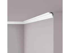 NOEL & MARQUET NMC WT5 WALLSTYL Eckleiste Zierleiste Stuckleiste 2 m 200 cm x 5,2 cm x 5,2 cm Weiß