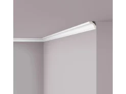 Zierprofile^NOEL & MARQUET NMC Z1250 ARSTYL Eckleiste Zierleiste Stuckleiste 2 m 200 cm x 3,5 cm x 3,5 cm Weiß