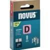 Novus Tapezierzubehör^Feindrahtklammern D 53 F Länge 8 mm 1.200 Stück