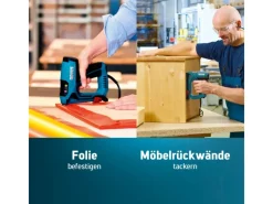 Zierprofile^Novus Tools Elektrotacker J-151 Premium-Tacker für Folien & Zierleisten 031-0361