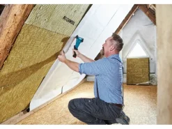 Novus Tools Hammertacker J-055 6–14 mm Typ G Premium-Tacker für Flachdrahtklammern mit Prallplatte für Oberflächenschutz 030-0454