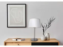 Näve Weitere Regale^Tischleuchte Bologna Beige Ø 25 cm x 45 cm