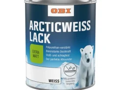 OBI Weißlacke^Arctic Weißlack extramatt 750 ml