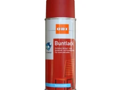 OBI Buntlacke^Buntlack Spray RAL 3000 seidenmatt 400 ml